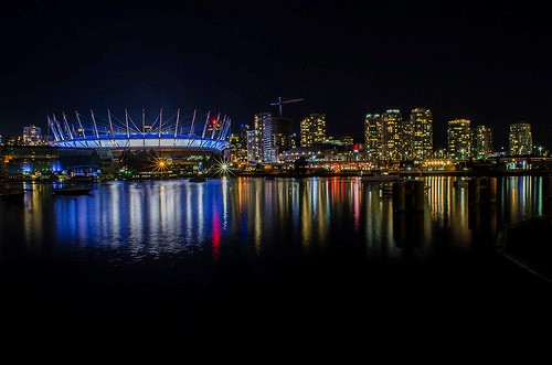 "BC Place Night Scene" (CC BY 2.0) by Sworldguy