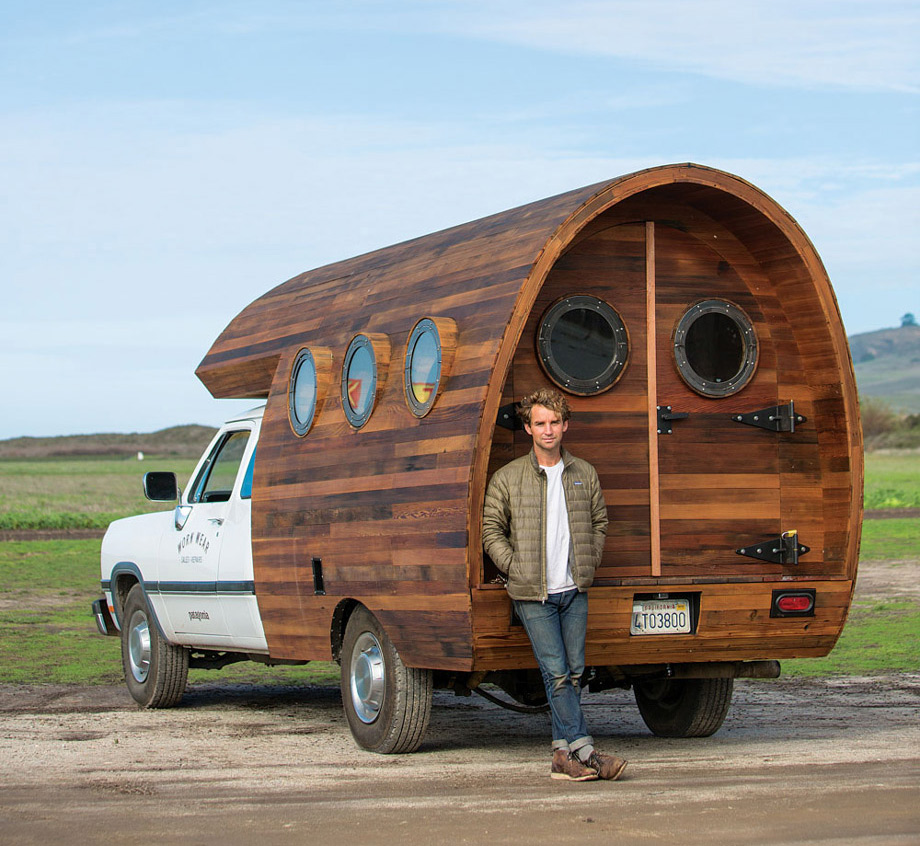 Artist Jay Nelson Creates Camper for Patagonia